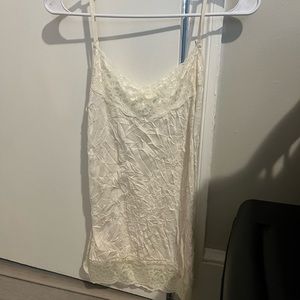 Woman’s satin & lace cami Large new no tags